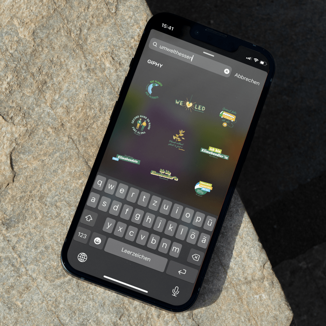 Klimaschutz Giphy Set